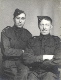 Harry and brother Arthur in Home Guard